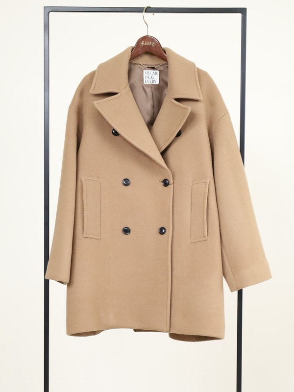 【MICA&DEAL】ファインメリノウールPコート