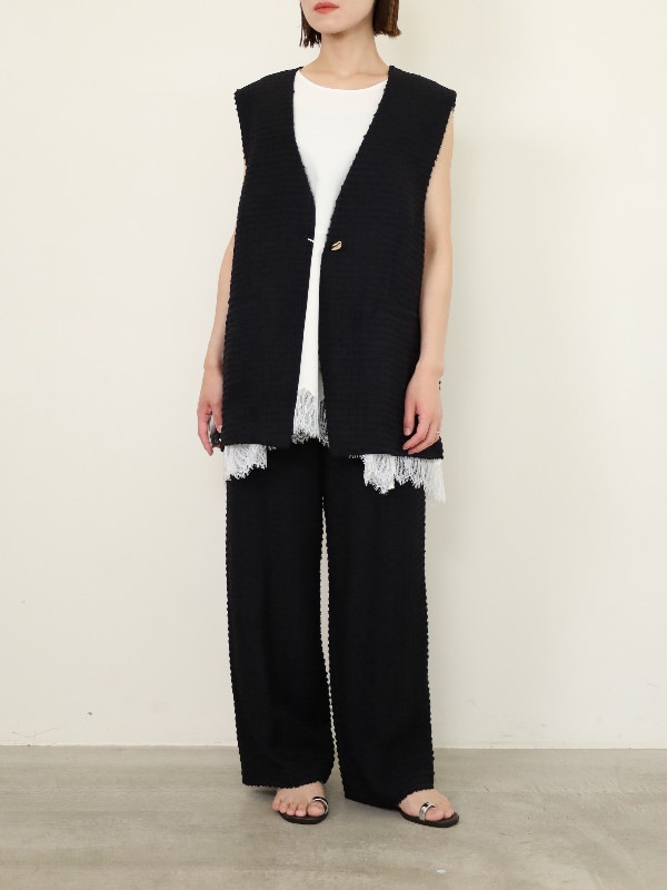 【CHIGNON】ドットジャガードオーバージレ
