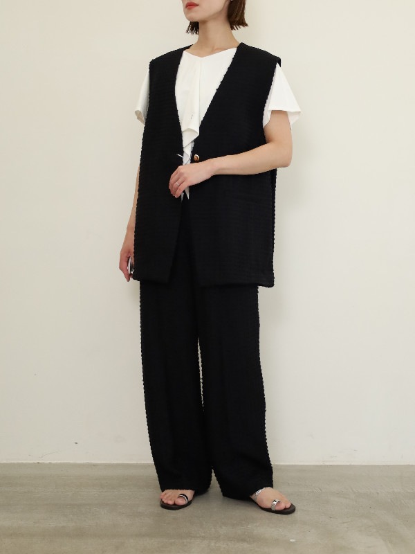 【CHIGNON】ドットジャガードオーバージレ