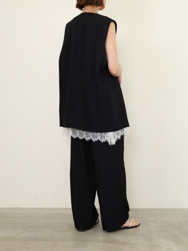 【CHIGNON】ドットジャガードオーバージレ