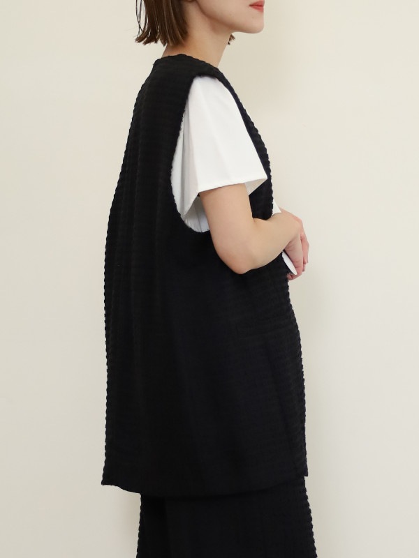 【CHIGNON】ドットジャガードオーバージレ