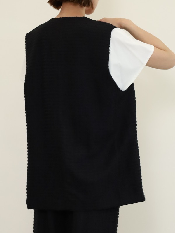 【CHIGNON】ドットジャガードオーバージレ