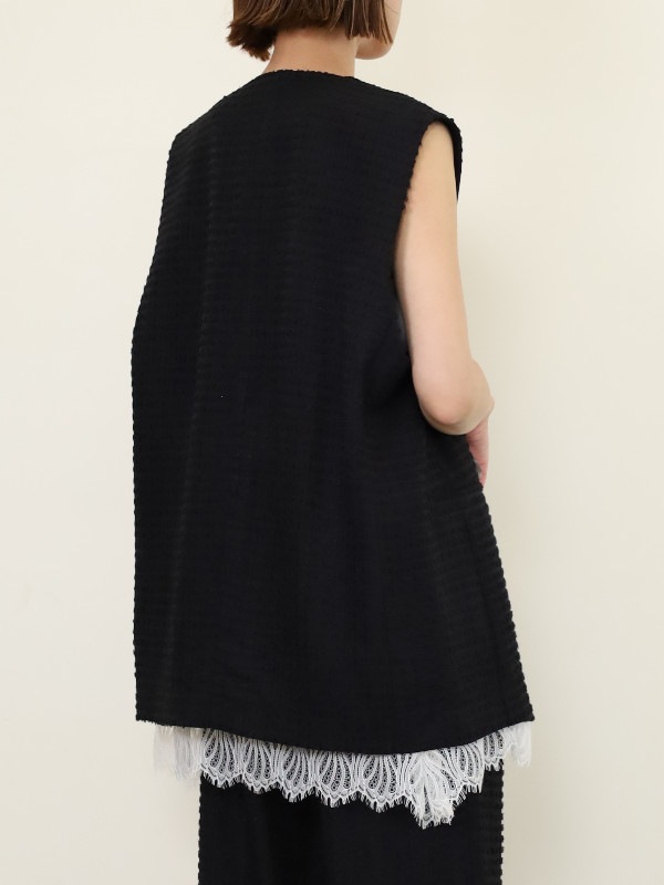 【CHIGNON】ドットジャガードオーバージレ