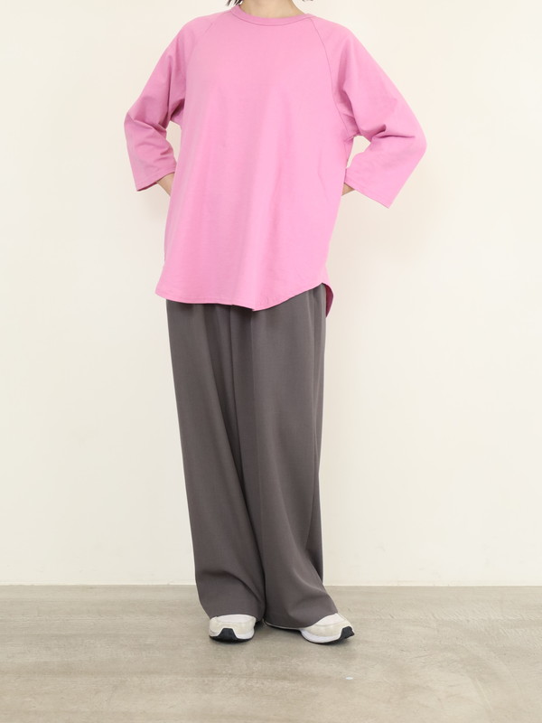 【LeMelange】7分袖ラグランカットソー