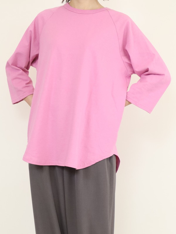 【LeMelange】7分袖ラグランカットソー