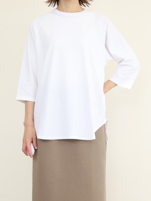 【LeMelange】7分袖ラグランカットソー
