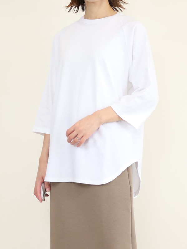 【LeMelange】7分袖ラグランカットソー