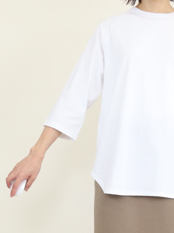 【LeMelange】7分袖ラグランカットソー