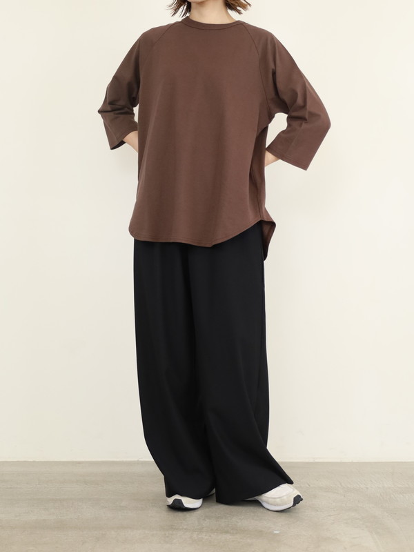 【LeMelange】7分袖ラグランカットソー