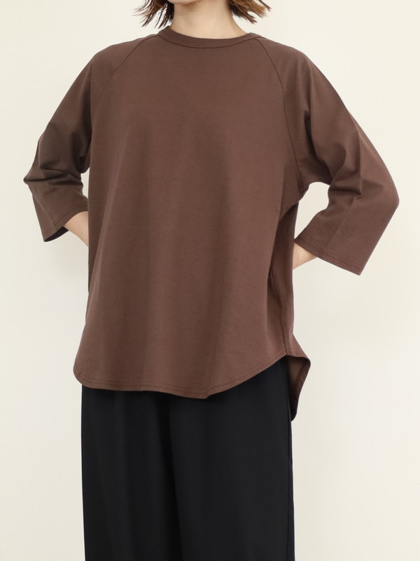 【LeMelange】7分袖ラグランカットソー