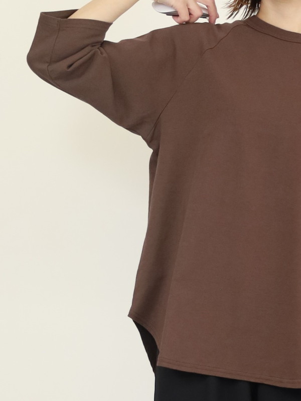 【LeMelange】7分袖ラグランカットソー