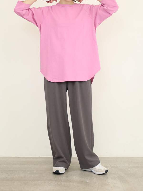 【LeMelange】7分袖ラグランカットソー