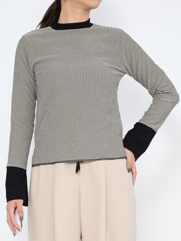 【AgAwd】袖口フレアカットソー