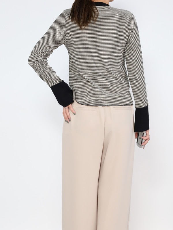 【AgAwd】袖口フレアカットソー