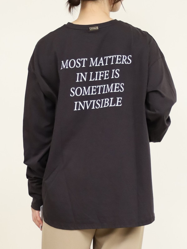 【MICA&DEAL】バックプリントロンＴ