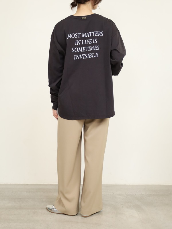 【MICA&DEAL】バックプリントロンＴ