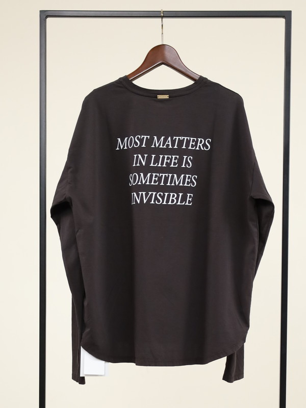 【MICA&DEAL】バックプリントロンＴ