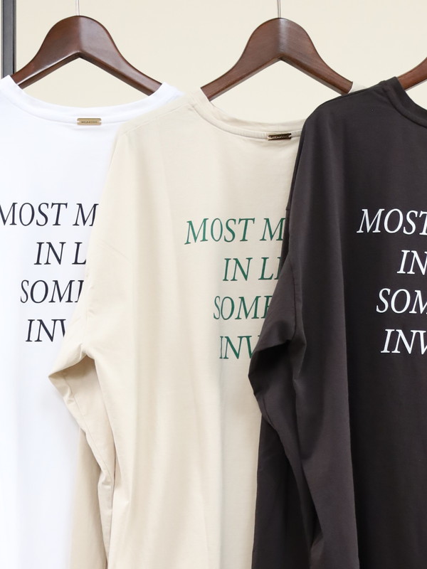 【MICA&DEAL】バックプリントロンＴ