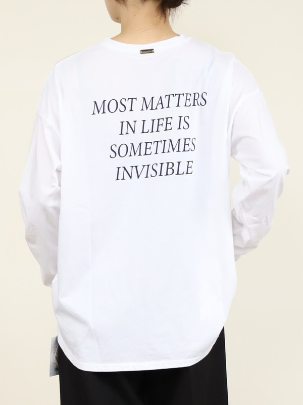 【MICA&DEAL】バックプリントロンＴ