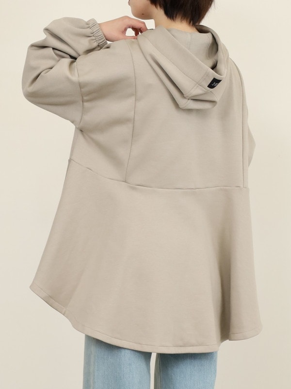 ayane】高機能生地フレアパーカー