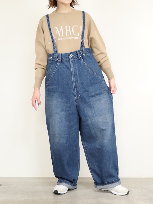 【JOHNBULL】デニムエンジニアオーバーパンツ