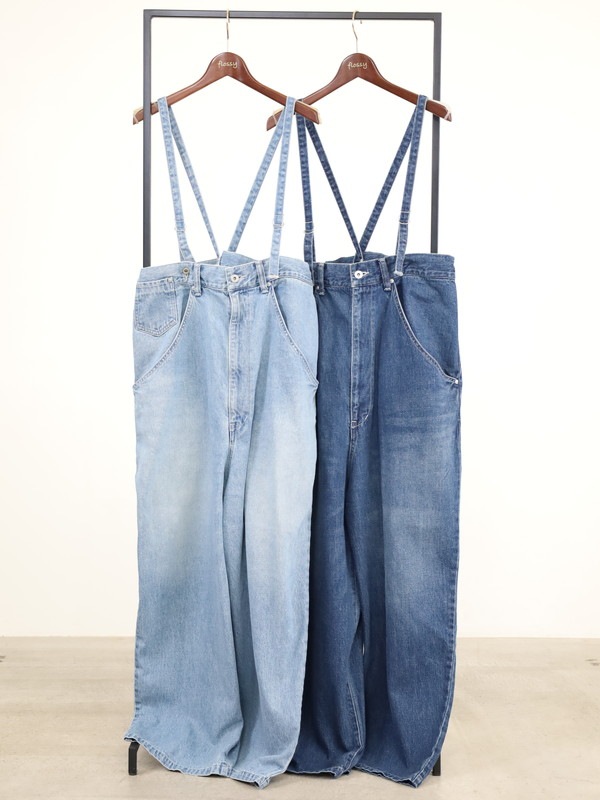 【JOHNBULL】デニムエンジニアオーバーパンツ