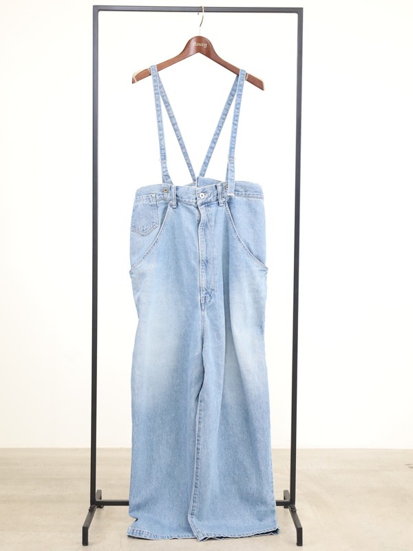 【JOHNBULL】デニムエンジニアオーバーパンツ