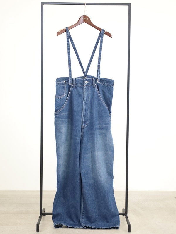 【JOHNBULL】デニムエンジニアオーバーパンツ