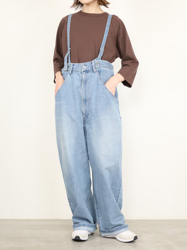 【JOHNBULL】デニムエンジニアオーバーパンツ