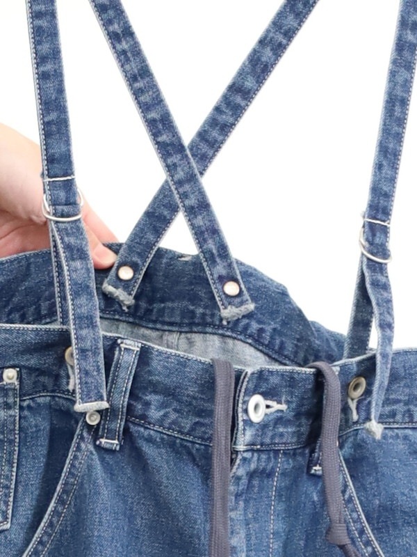 【JOHNBULL】デニムエンジニアオーバーパンツ