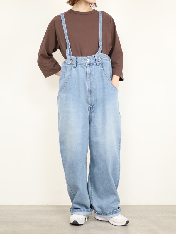 【JOHNBULL】デニムエンジニアオーバーパンツ