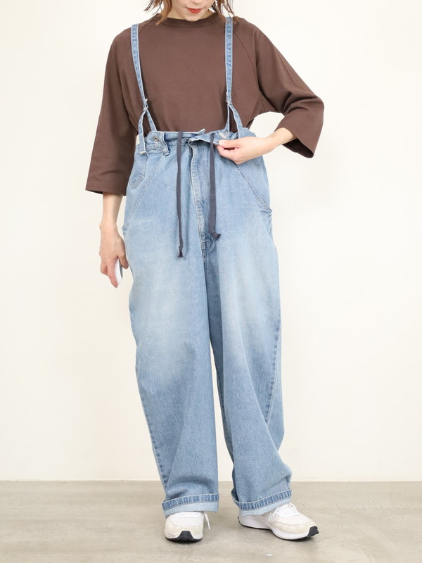 【JOHNBULL】デニムエンジニアオーバーパンツ