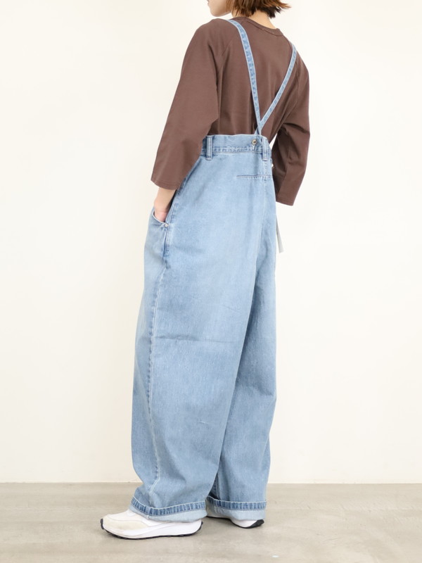 【JOHNBULL】デニムエンジニアオーバーパンツ