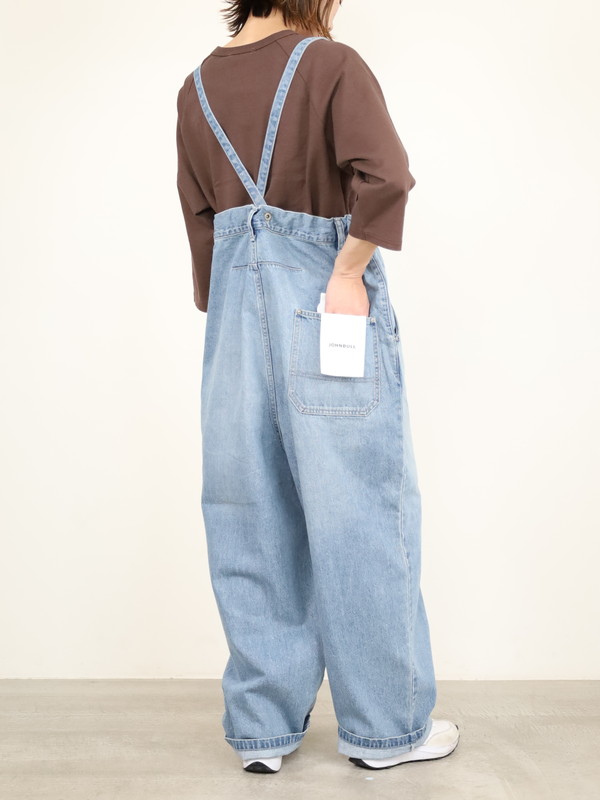 【JOHNBULL】デニムエンジニアオーバーパンツ