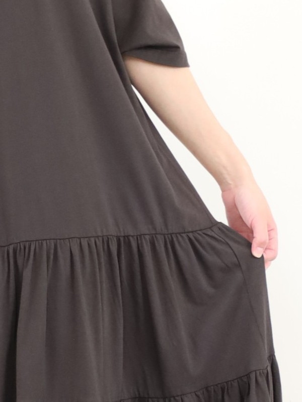 【MICA&DEAL】ティアードカットワンピース
