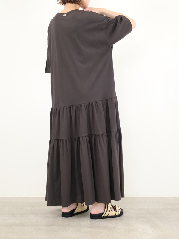【MICA&DEAL】ティアードカットワンピース