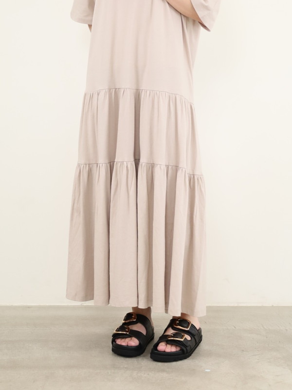 【MICA&DEAL】ティアードカットワンピース