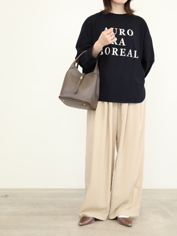 【VIOLA'dORO】 WフェイスレザーターンロックトートBAG