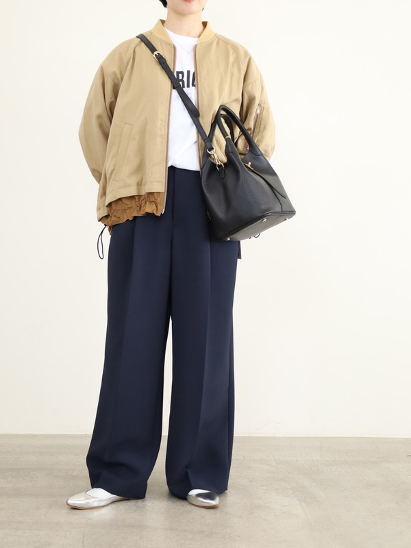 【VIOLA'dORO】 WフェイスレザーターンロックトートBAG