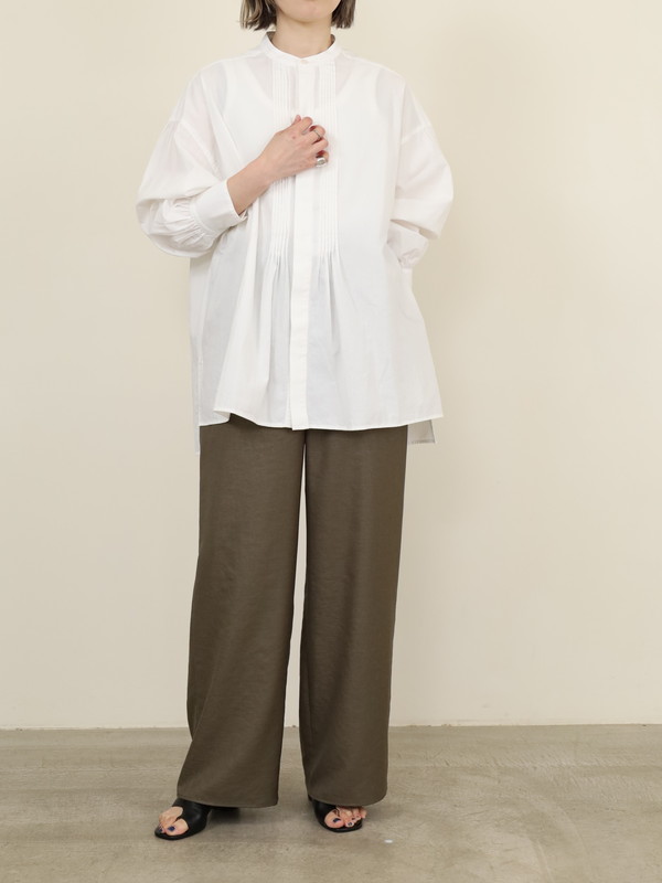 【JOHNBULL】ピンタックチャンキーシャツ