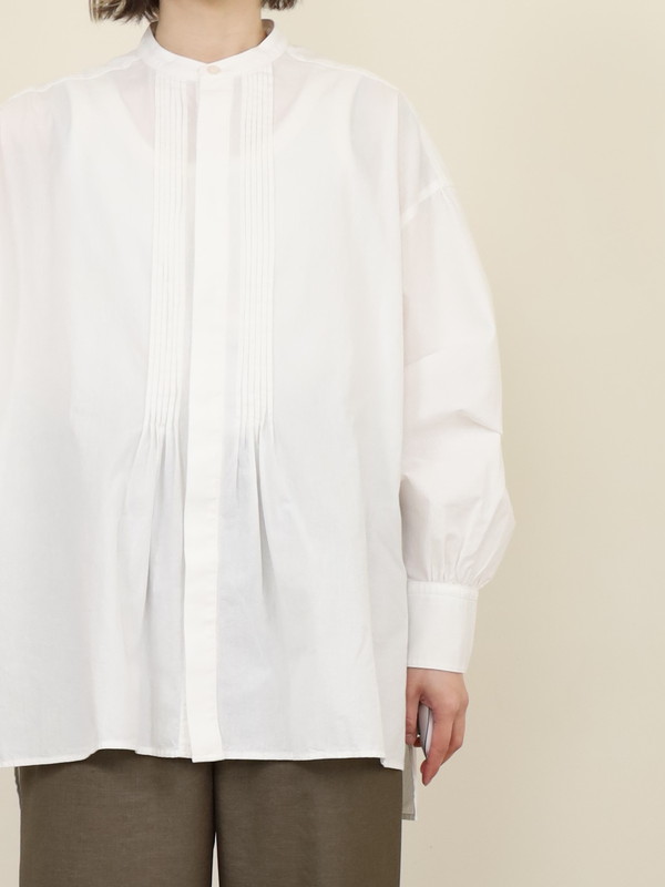 【JOHNBULL】ピンタックチャンキーシャツ