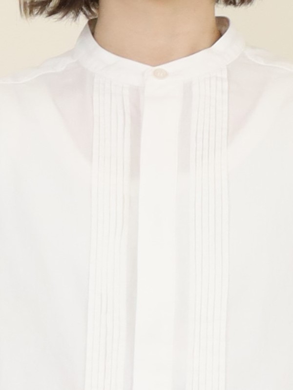 【JOHNBULL】ピンタックチャンキーシャツ