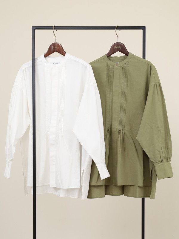 【JOHNBULL】ピンタックチャンキーシャツ