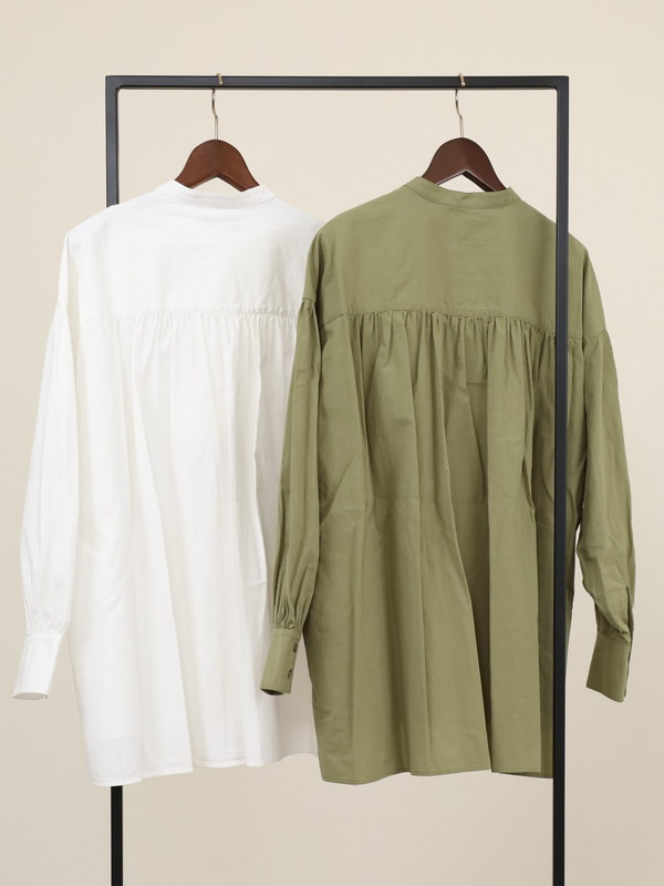 【JOHNBULL】ピンタックチャンキーシャツ