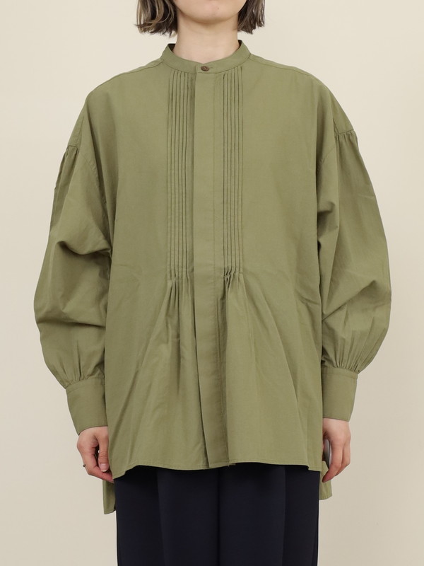 【JOHNBULL】ピンタックチャンキーシャツ