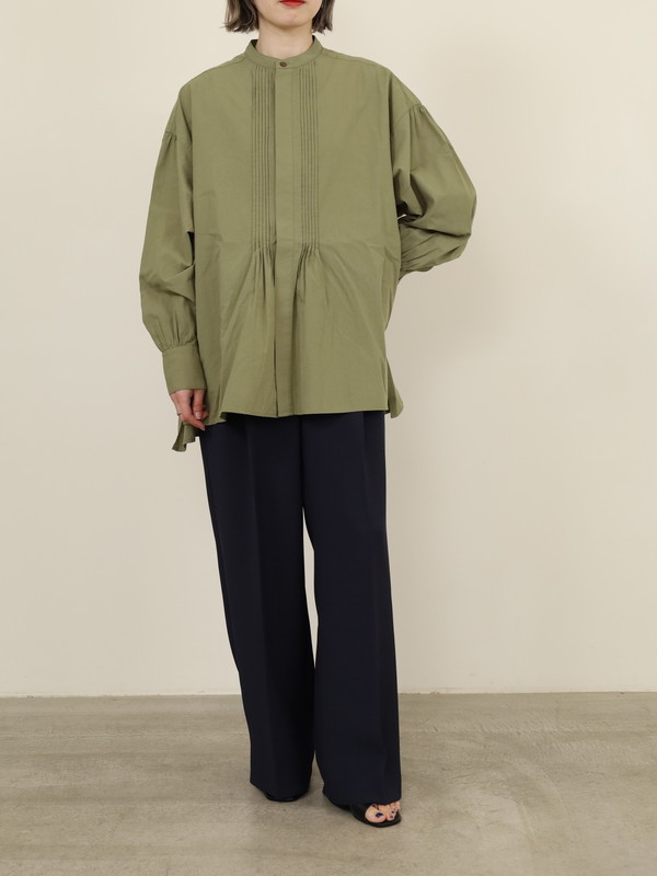 【JOHNBULL】ピンタックチャンキーシャツ