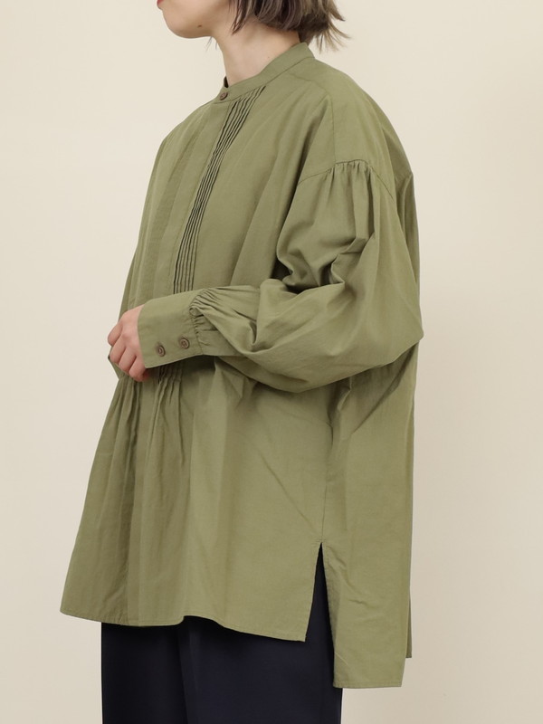 【JOHNBULL】ピンタックチャンキーシャツ