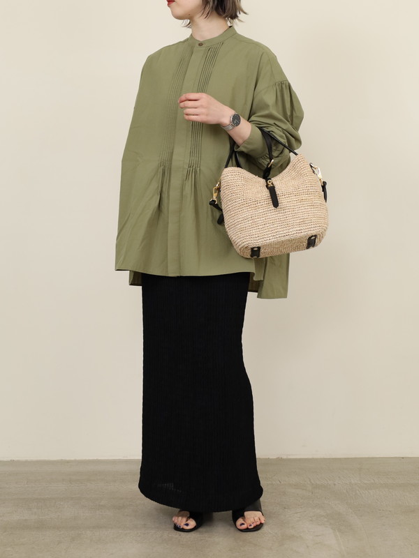 【JOHNBULL】ピンタックチャンキーシャツ