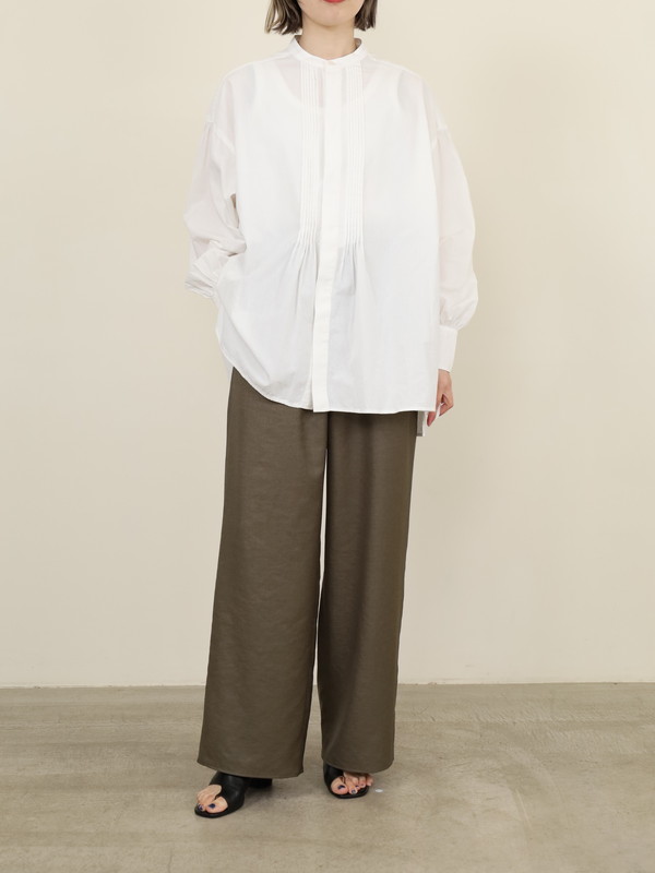 【JOHNBULL】ピンタックチャンキーシャツ