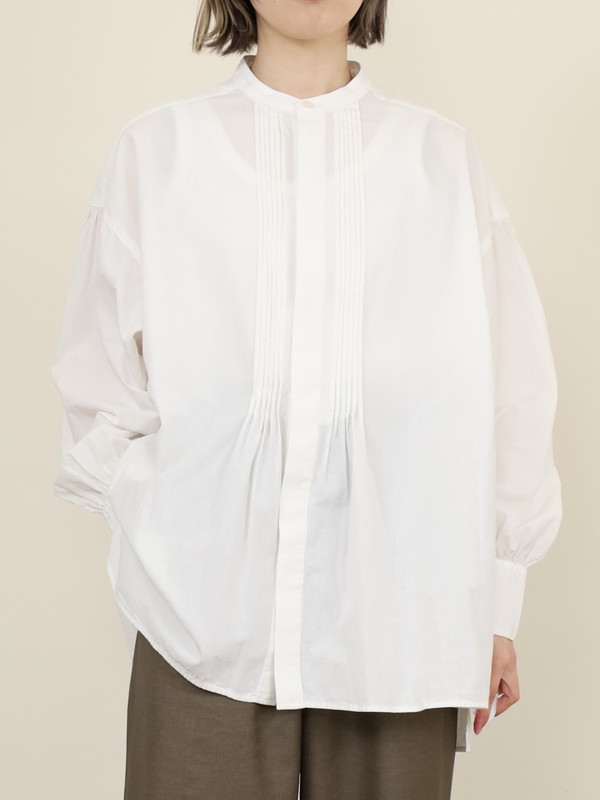 【JOHNBULL】ピンタックチャンキーシャツ